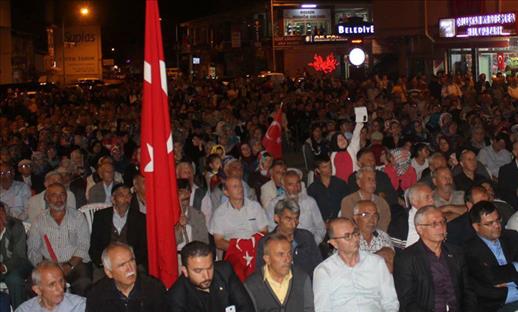 Garde de la démocratie à  Amasya