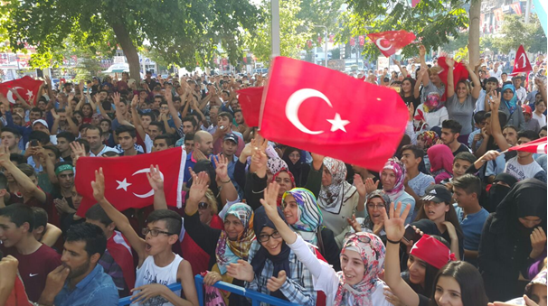 Garde de la démocratie à Elazığ