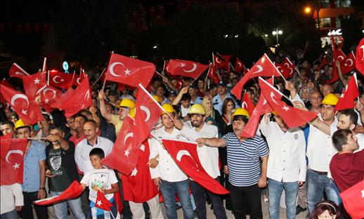 Garde de la démocratie à Zonguldak