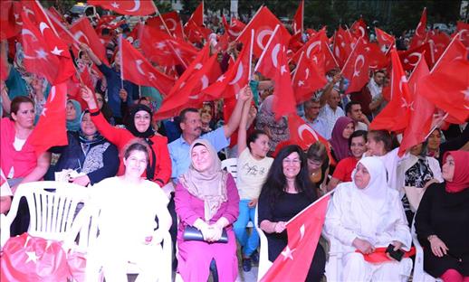  Garde de la démocratie à Osmaniye