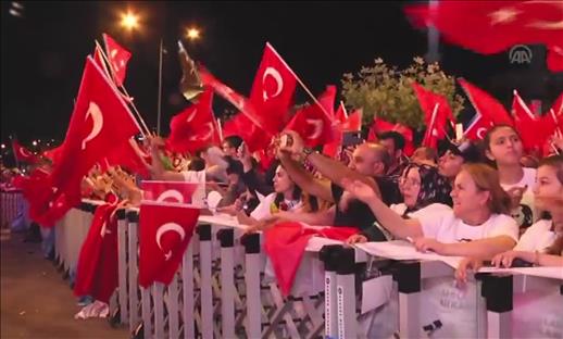 Garde de la démocratie à Ankara