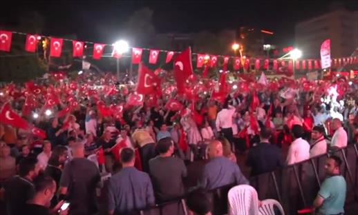 Garde de la démocratie à Antalya