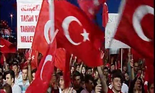 Garde de la démocratie à Kayseri
