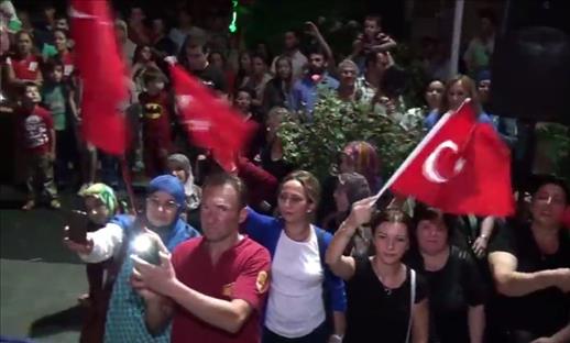 Garde de la démocratie à Zonguldak 